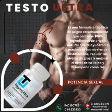 TESTO ULTRA POTENCIA SEXUAL